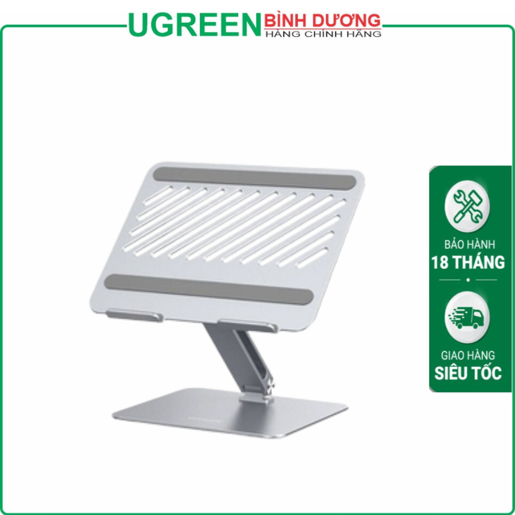 Giá đỡ Lap top Ugreen 40291 LP339 (Chất liệu Hợp kim Nhôm tản nhiệt,13 -17inch xoay 180 độ)