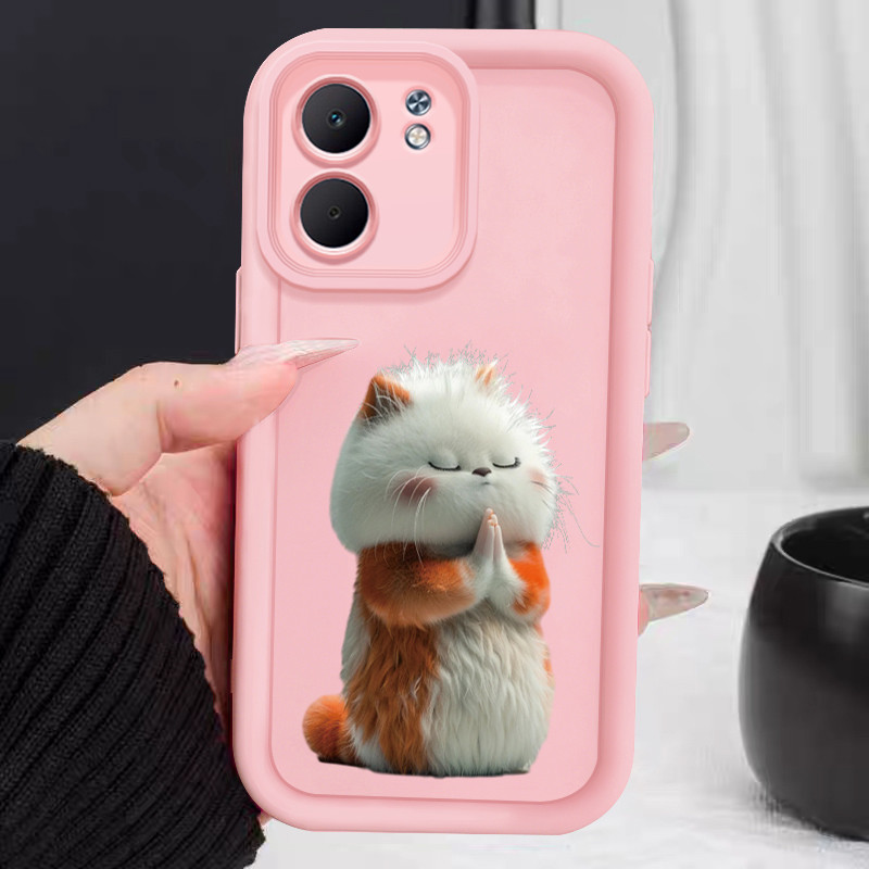 Ốp Lưng Cho OPPO A5X 4G A5X 5G Điện Thoại Mèo Dễ Thương Silicon Mềm Chống Sốc