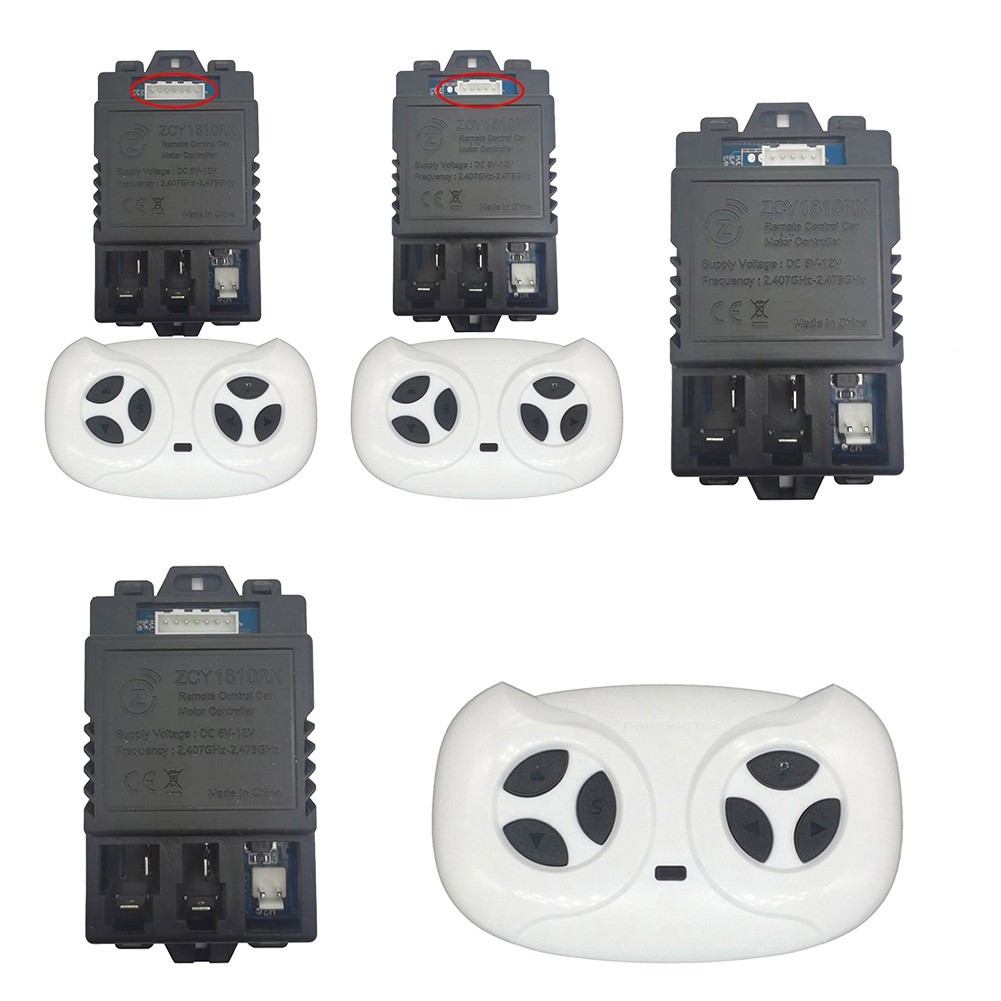 [BÁN FLASH] Hộp Điều Khiển JR1810RX 6-12V Cho Xe Điện ZCY1810RX Thu 5 pin 7pin-LUSH