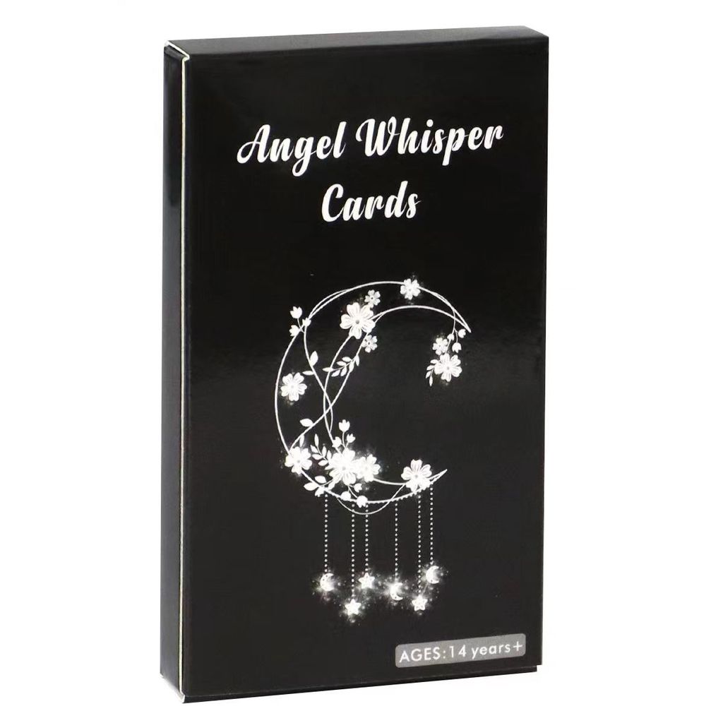 10.3 * 6cm Angel Whisper Number Affirmation Cards 25 Chiếc Thẻ Oracle
