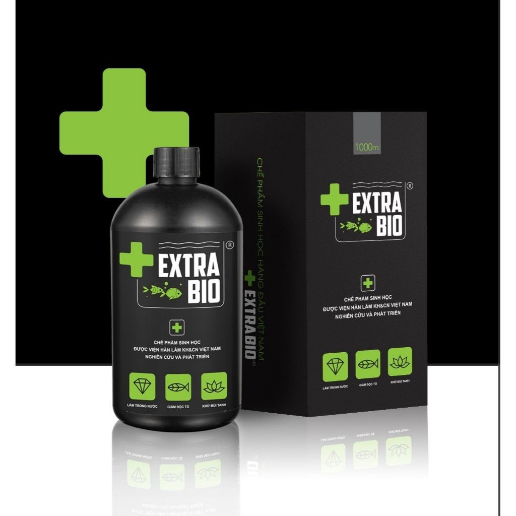 Men Vi Sinh Làm Trong Nước Hồ Cá Chế Phẩm Sinh Học Cho Cá Cảnh Extrabio Multibio Obio Bạc+( V)