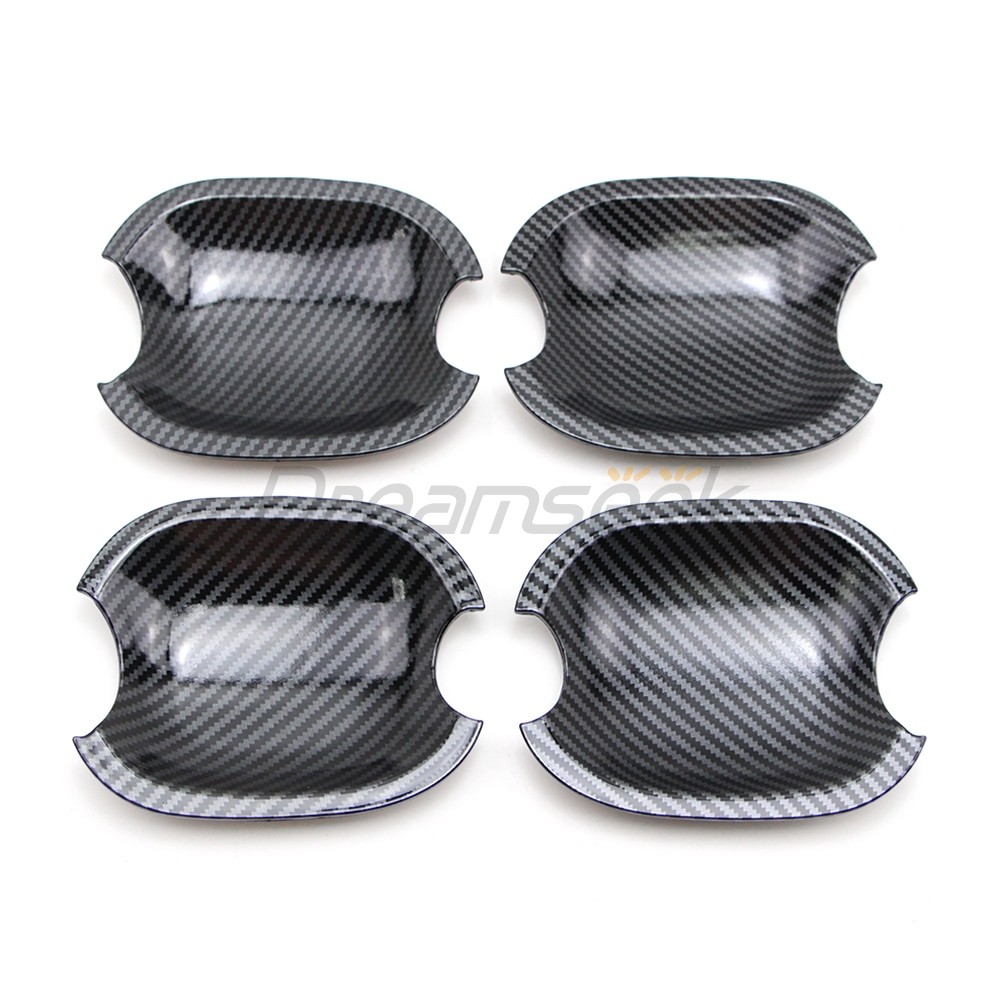 Xe Sợi Carbon Nhìn Bên Ngoài Miếng Dán Viền Dành Cho Xe Toyota Highlander 2008-2011 / Camry 2007-201