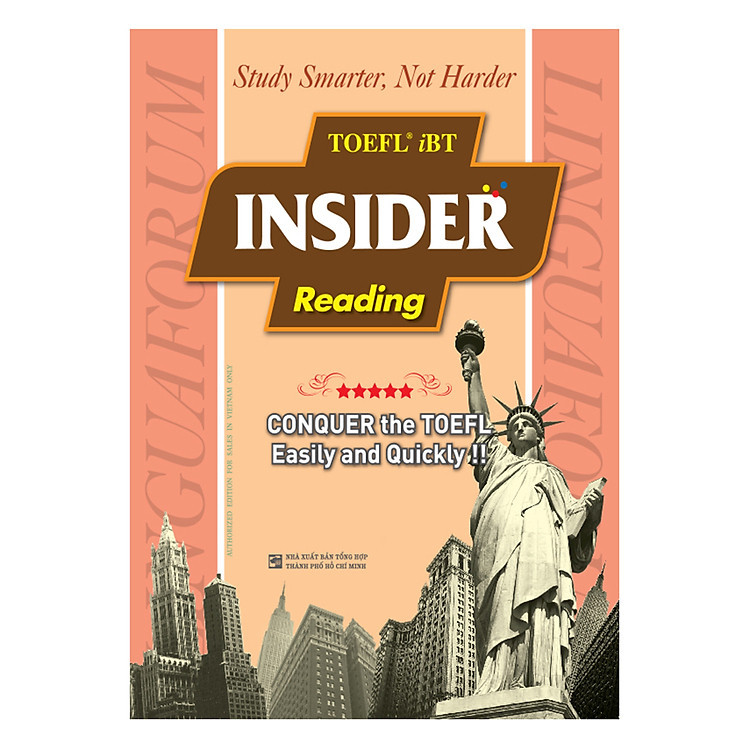 Sách TOEFL iBT Insider Reading - Nhân Trí Việt