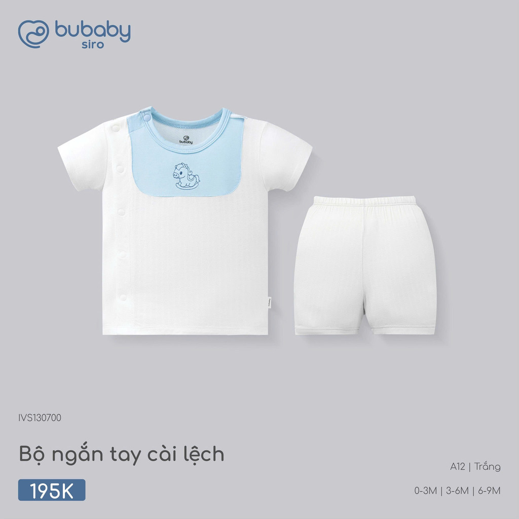Bu Baby - Bộ ngắn tay cài lệch - IVS130700 - SS26.T5C