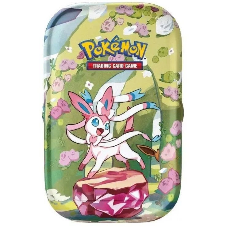 Hộp Thẻ Bài Pokemon Prismatic Evolutions Mini Tin Sylveon