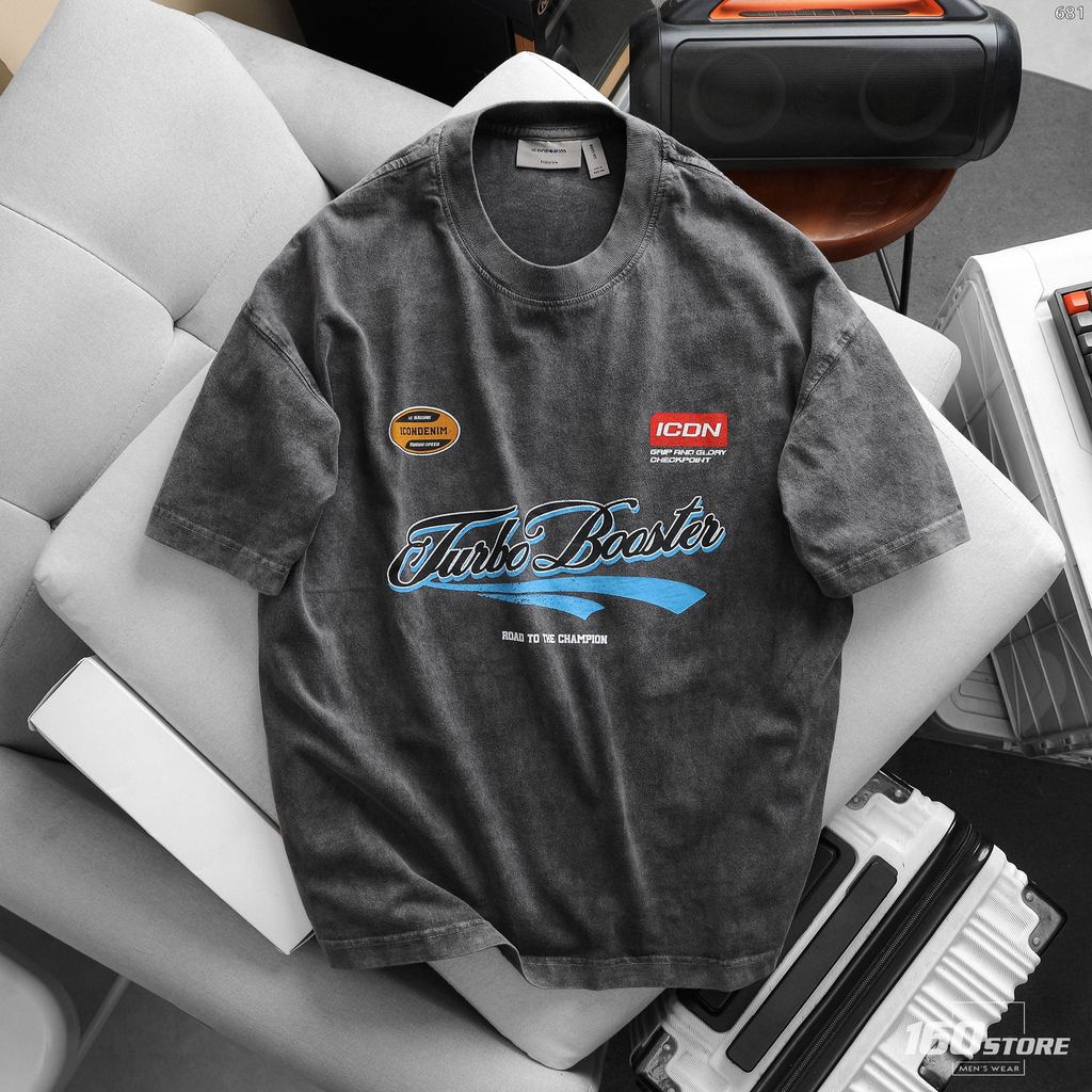 Áo Thun Nam ICONDENIM Turbo Booster ATID0681