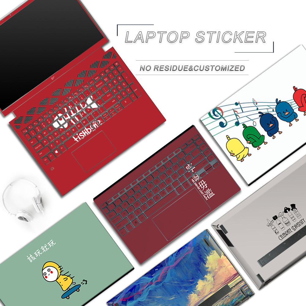 ACD Top Palm Rest Bottom Miếng Dán Da Laptop Cho Acer Nitro 16 AN16 ‐ 41 Nitro 16 AN16 ‐ 51 Cắt Tùy 
