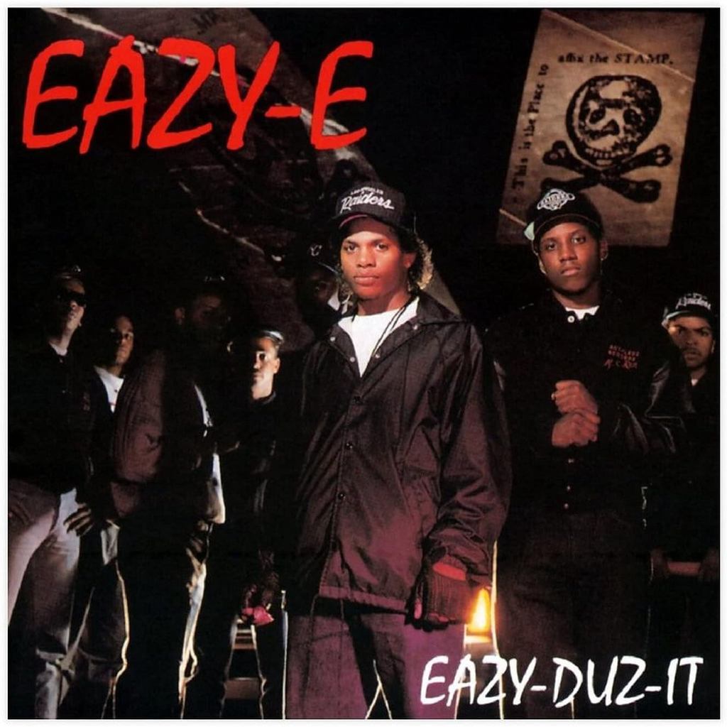 TCKPL Huyền Thoại Rapper Billboard Hip Hop Eazy E N.W.A Eazy-Duz-It Canvas Poster Trang Trí Phòng Ng