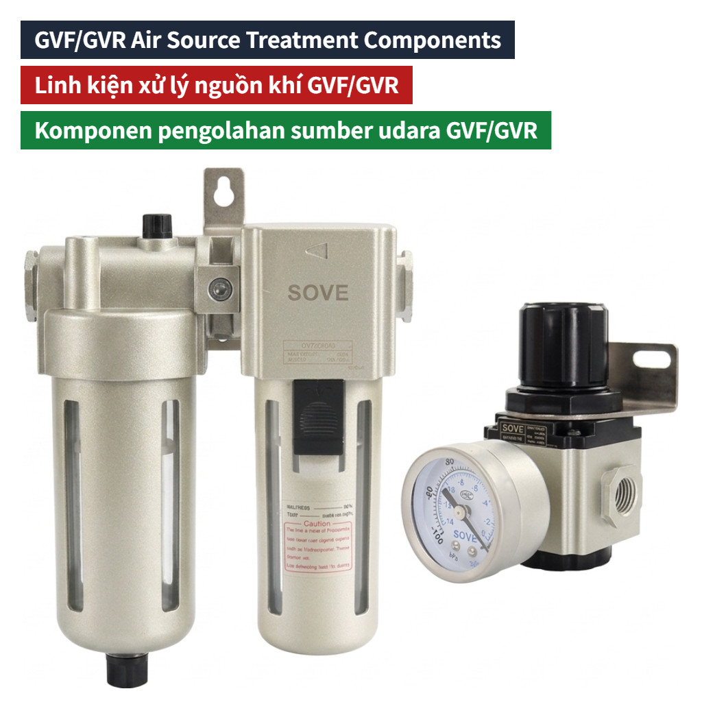 GVR Vacuum Pressure Regulator, Negative Air Source Filter Regulator Vacuum Pump Pipeline