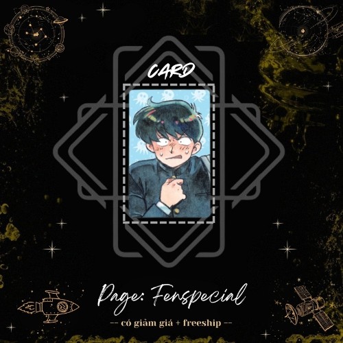 [CHỈ PHỤ KIỆN] Card - Cố Lên Nakamura - Tập 1 - Bản Đặc Biệt / Sưu Tầm - Đánh Dấu Trang - Fenspecial