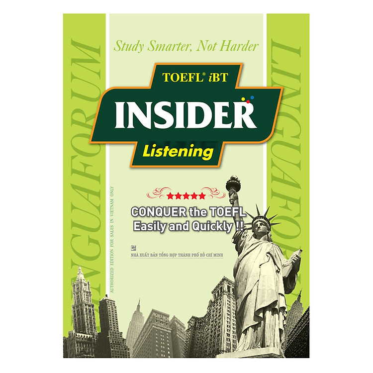 Sách TOEFL iBT Insider Listening (Không Kèm CD) - Nhân Trí Việt