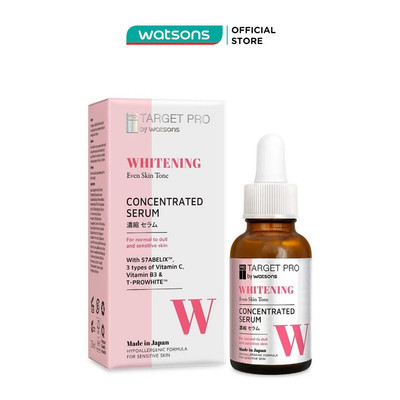 Tinh Chất Sáng Da Target Pro by Watsons Whitening Concentrated Serum 30ml