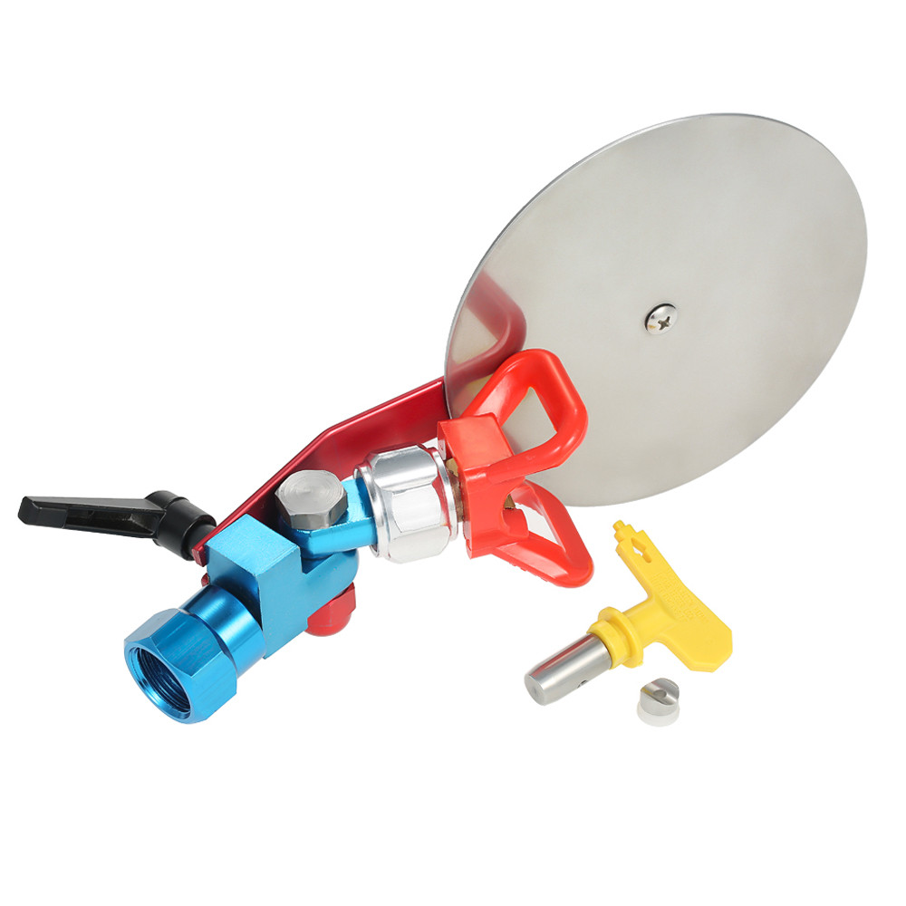 7 / 8 Inch Airless Paint Sprayer Splash Proof Baffle Spray Guide Tool Phụ kiện + Vòi phun 517