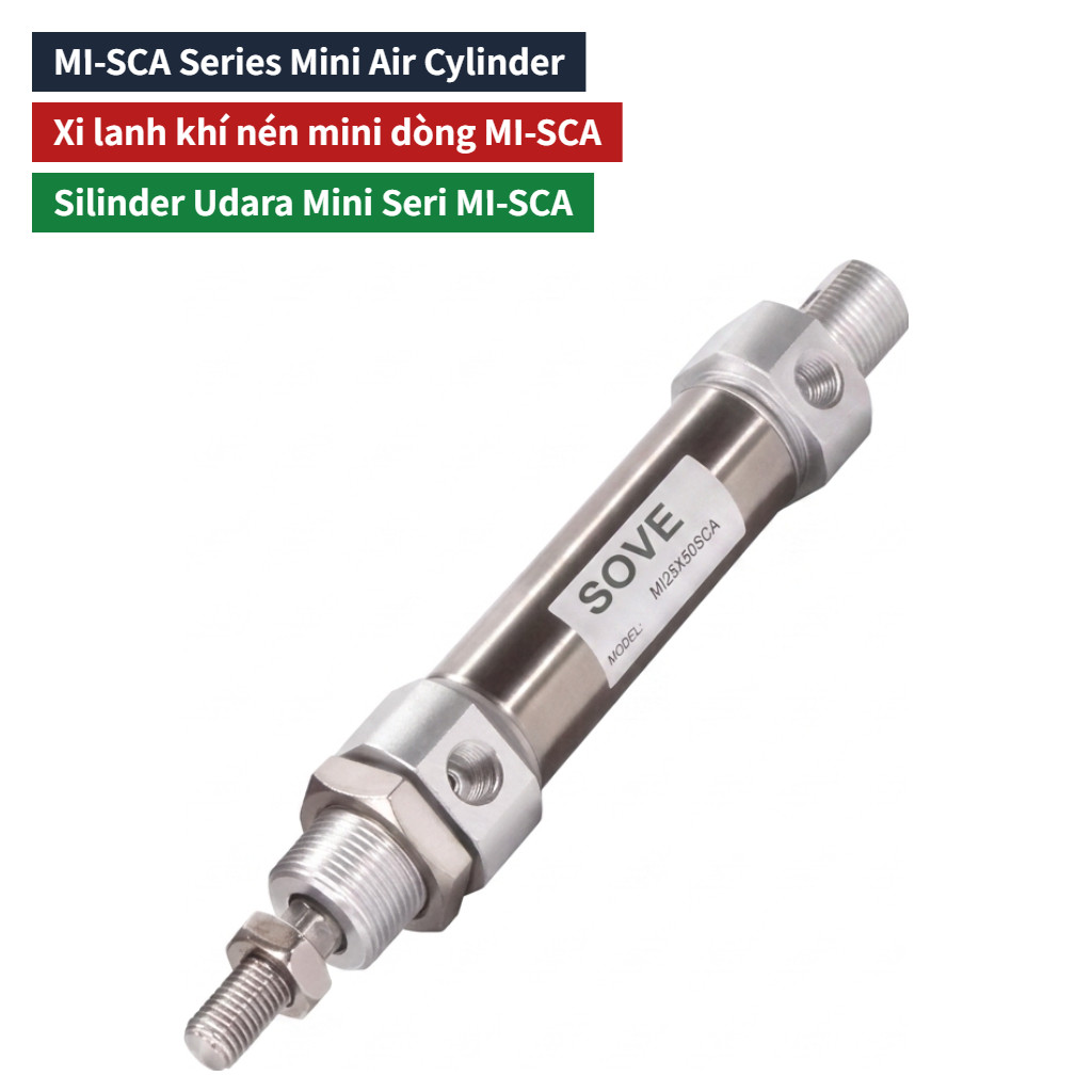 Mini MI Series Rotary Cylinder — High-Precision, Long-Life Micro Pneumatic Swing Cylinder