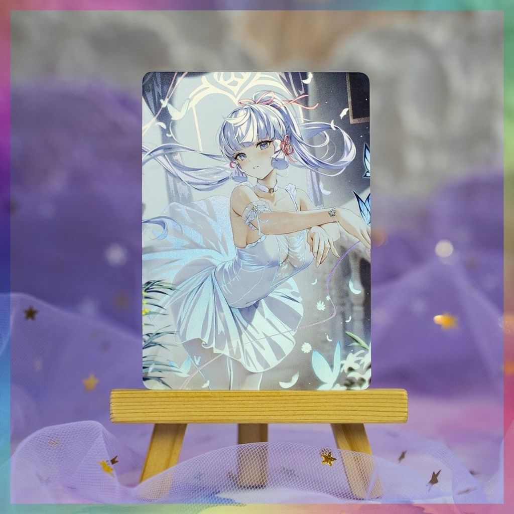 Kamiri Aya AYAKA AYAKA AYAKA Fan Thẻ Ngoại Vi Hai Chiều Bộ Sưu Tập Thẻ Em Gái Thẻ Flash Thẻ Mát
