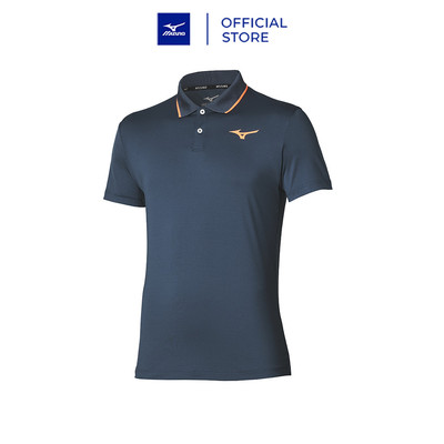 Áo Tennis Nam RACKET SPORT SHORT SLEEVE POLO Xanh navy đậm×Xanh xám nhạt - 62GAD50213