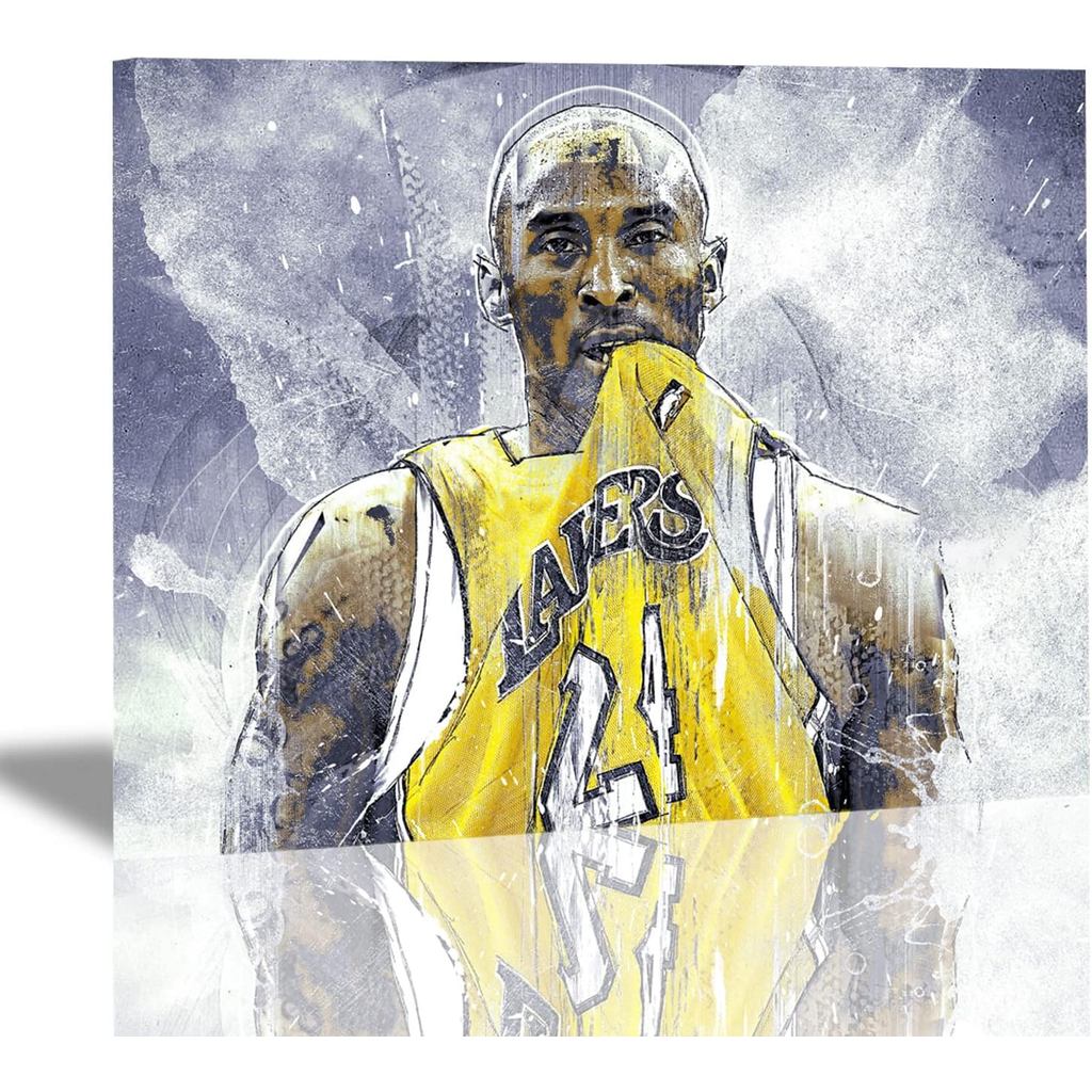Áp phích Kobe Bryant - Áp phích Kobe - Nghệ thuật treo tường Kobe Bryant dành cho người hâm mộ bóng 