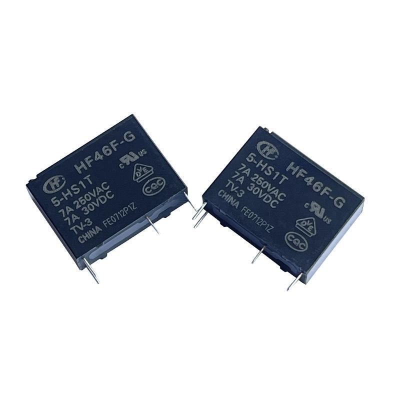 Rơle nguồn HF46F-G 5-HS1T 7A 4 chân Một bộ thường mở