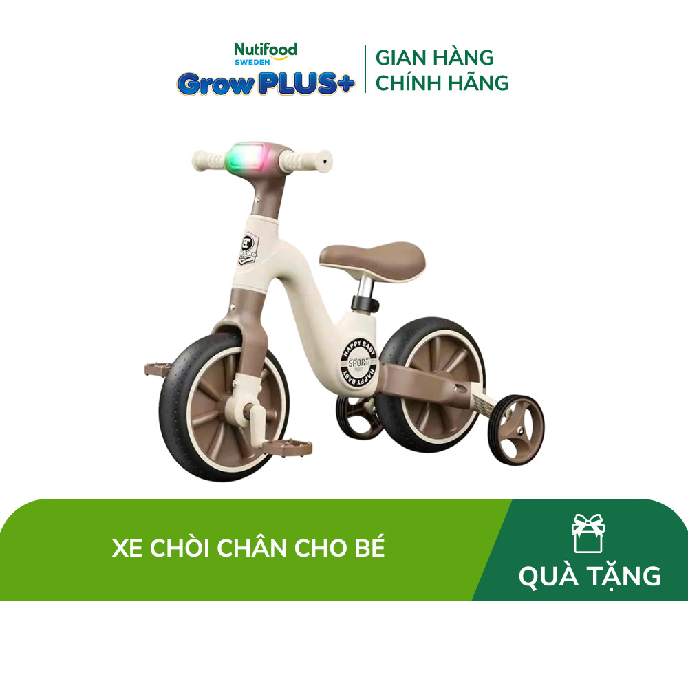 [Quà tặng không bán] Đồ chơi: Xe chòi chân cho bé,có nhạc, dùng pin, chiều cao yên 34cm.Model: 8005