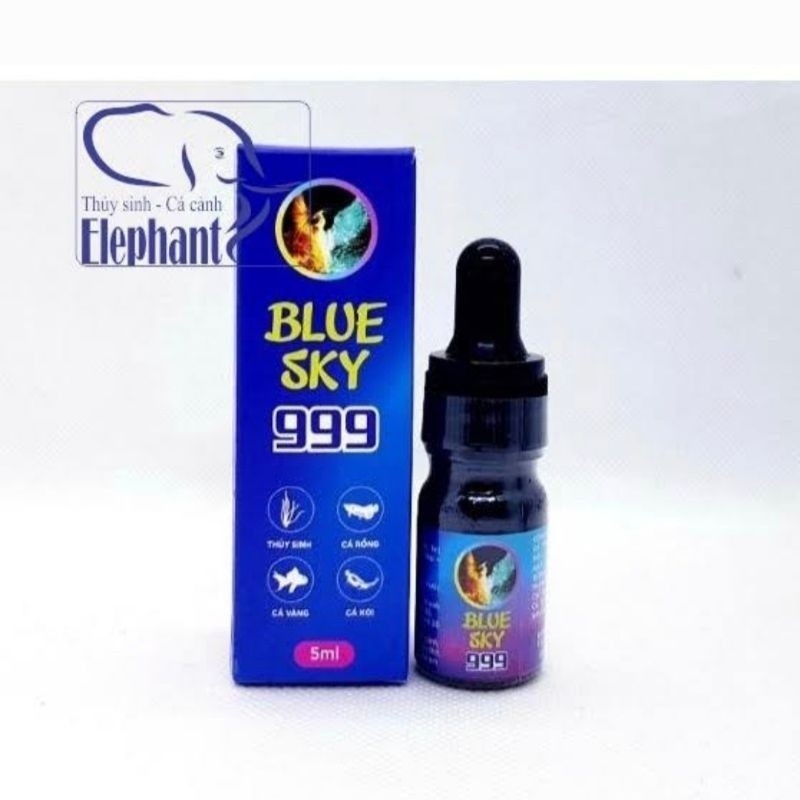 Blue Sky 9999 10ml trị nấm, túm lắc, dưỡng cá( V)