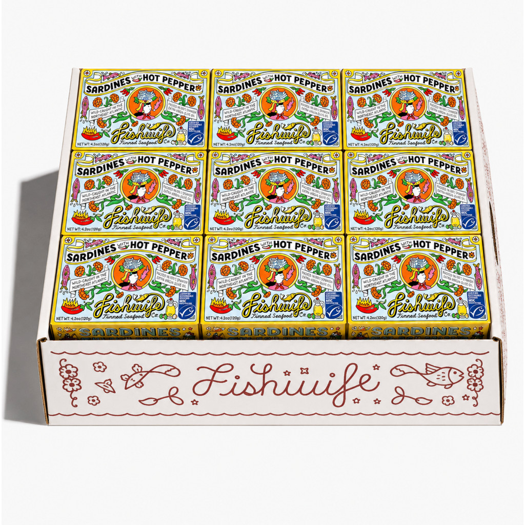 Sardines with Hot Pepper (12-Pack) – WHOLESALE