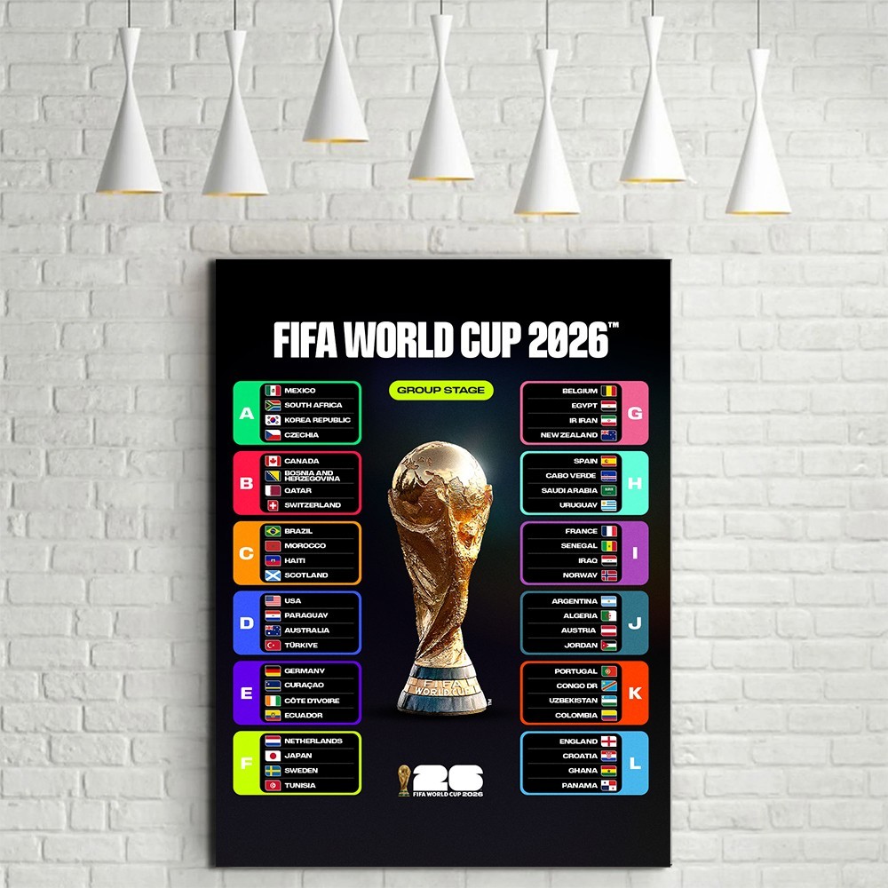 Lịch thi đấu FIFA World Cup 2026 POSTER