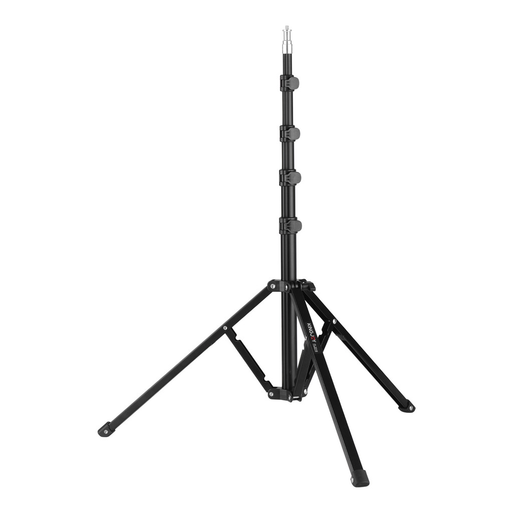 Đế đèn ba chân kim loại có thể điều chỉnh KINGJOY FL2019 8kg / 17,6lbs Tải trọng tối đa 1 / 4 Inch. 
