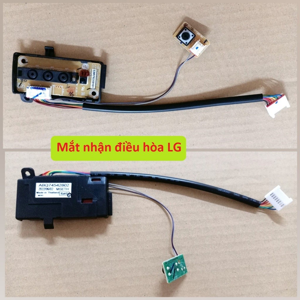 Mắt nhận điều hòa LG đen (3 đèn) – Linh kiện thay thế chuẩn xác và bắt sóng nhạy bén ❄️