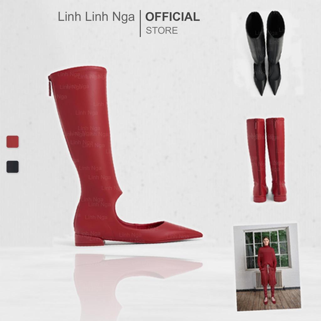Bốt С&Κ Robbie Cut-Out Knee-High Boots - CK1-90380158 chính hãng đủ bill