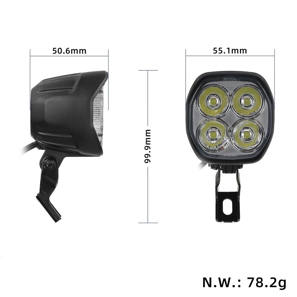 CHO KUKIRIN M4Max Đèn pha xe tay ga điện Độ sáng cao