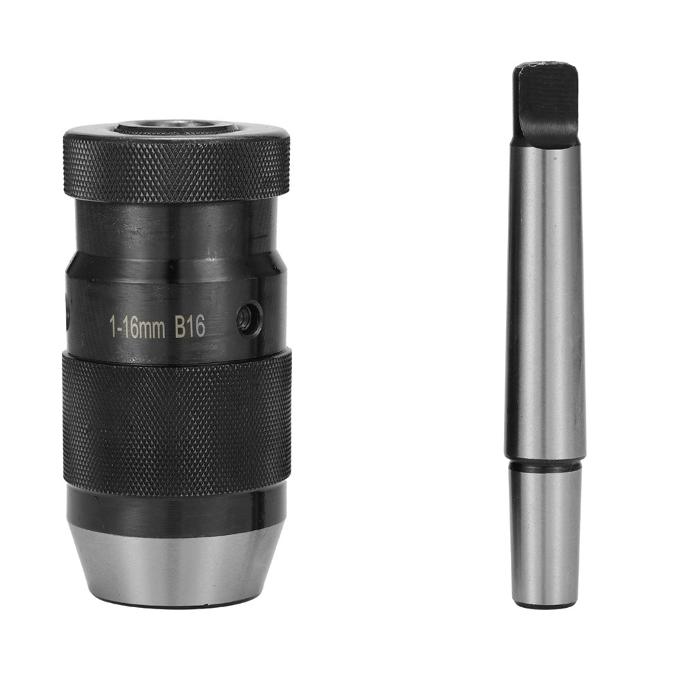 Có Tay Cầm Một Loại MT-B16 1-16mm Phạm Vi Kẹp B16 MT2 Thắt Chặt Cho Máy Tiện Khoan Chuck