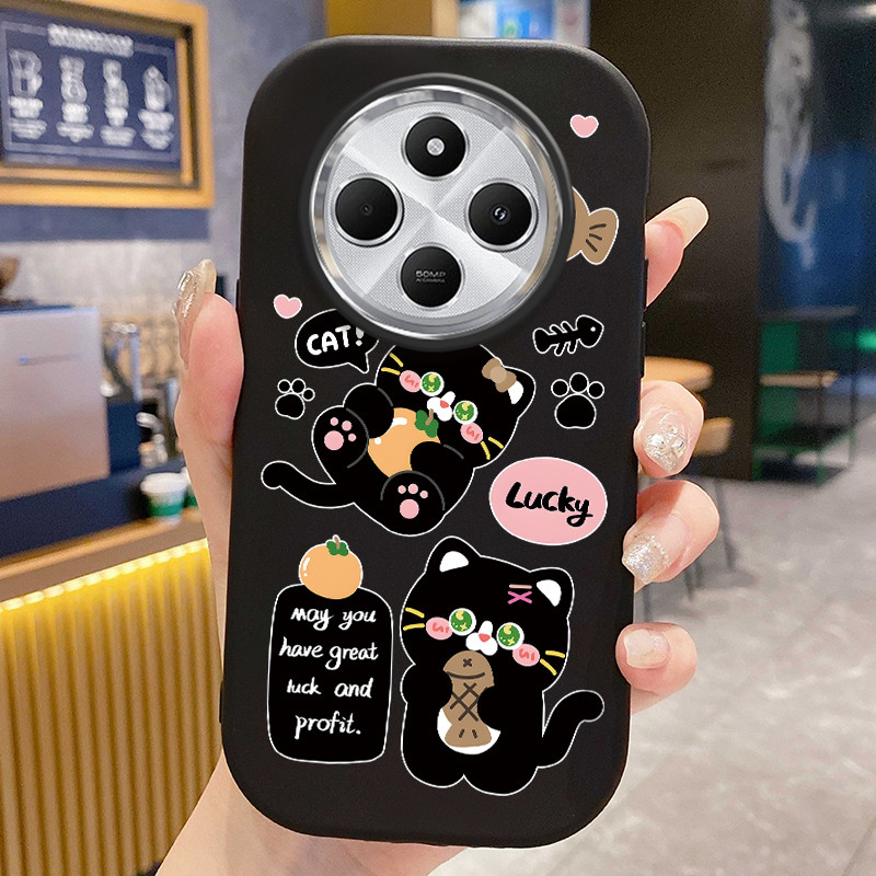 Ốp Lưng Áp dụng cho Xiaomi Redmi 14C 4G 14C 5G A4 5G 14R 5G POCO C75 4G C75 5G Case Mèo Siêu Đáng yê