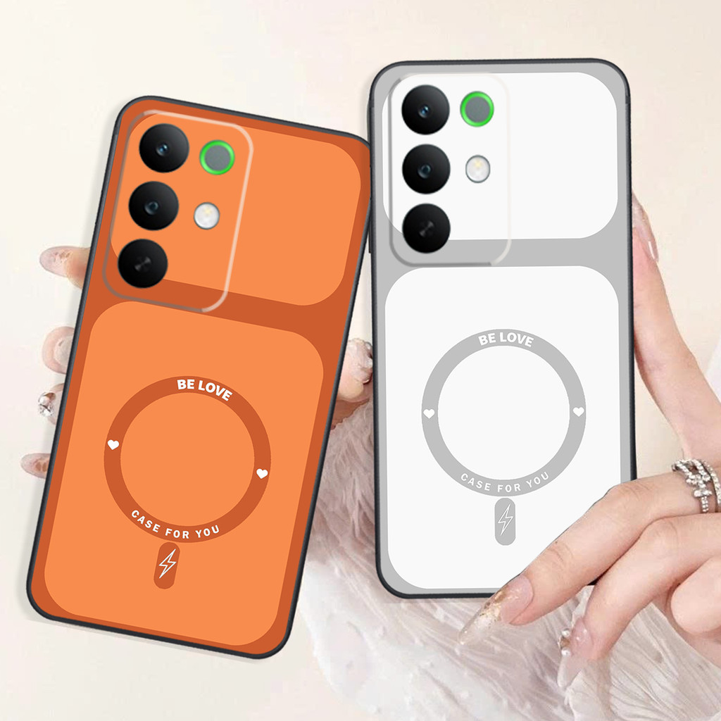 Ốp lưng Realme C85 / Realme C85 Pro in hình vòng tròn màu basic cực đẹp