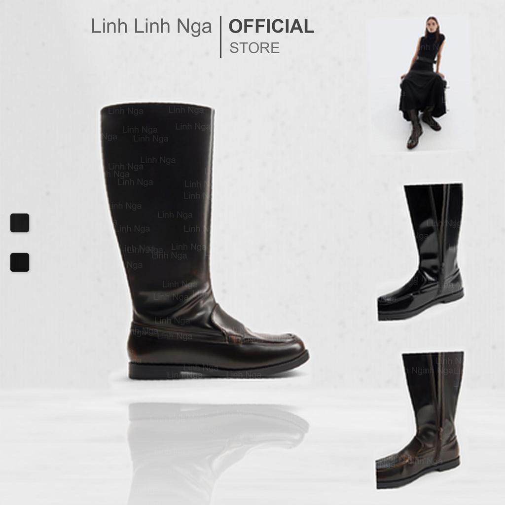 Bốt С&Κ Jagger Knee-High Loafer-Boots - CK1-90280076 chính hãng đủ bill
