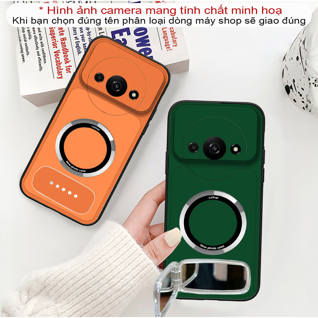 Ốp dẻo in phẳng Redmi A3 , Poco C61 Redmi 14c Poco C75 Redmi 14r kèm IRING nhựa họa tiết masafe