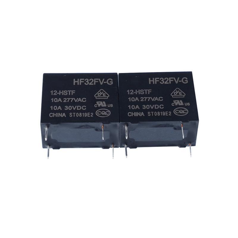 Rơle J47 HF32FV-G12-HSTF, 10A, một bộ rơle mở thông thường, 4 chân