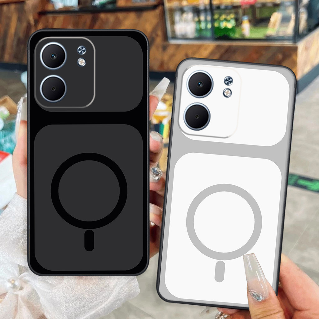 Ốp lưng OPPO A5X / OPPO A5i / OPPO A5i pro màu basic in hình tròn bắt mắt đẹp,bền,