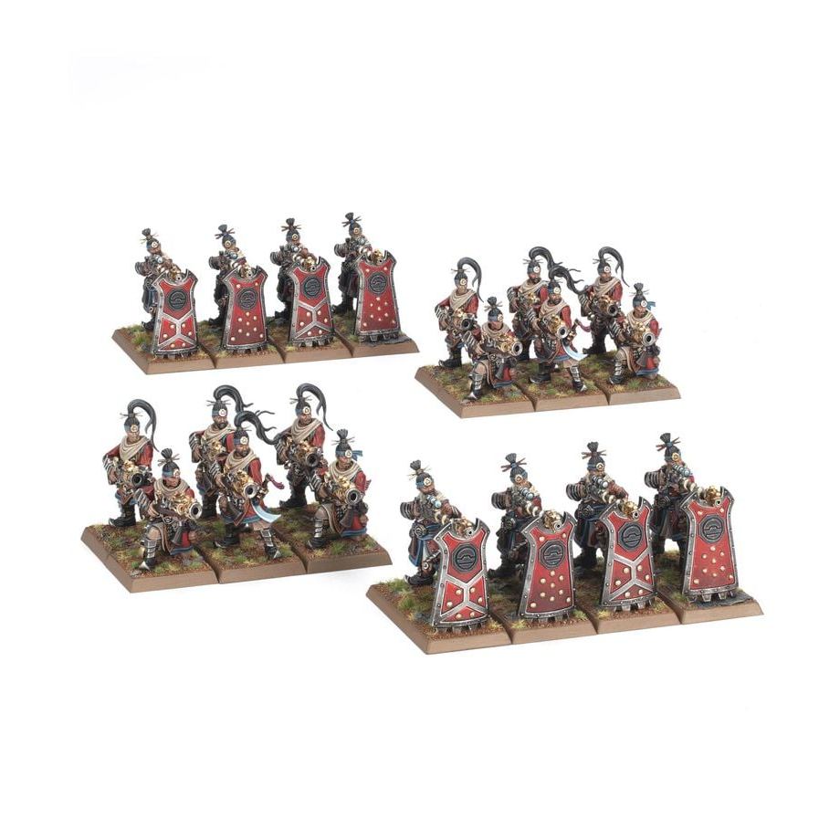 GRAND CATHAY: IRON HAIL GUNNERS & CRANE GUNNER TEAMS - Mô hình Warhammer