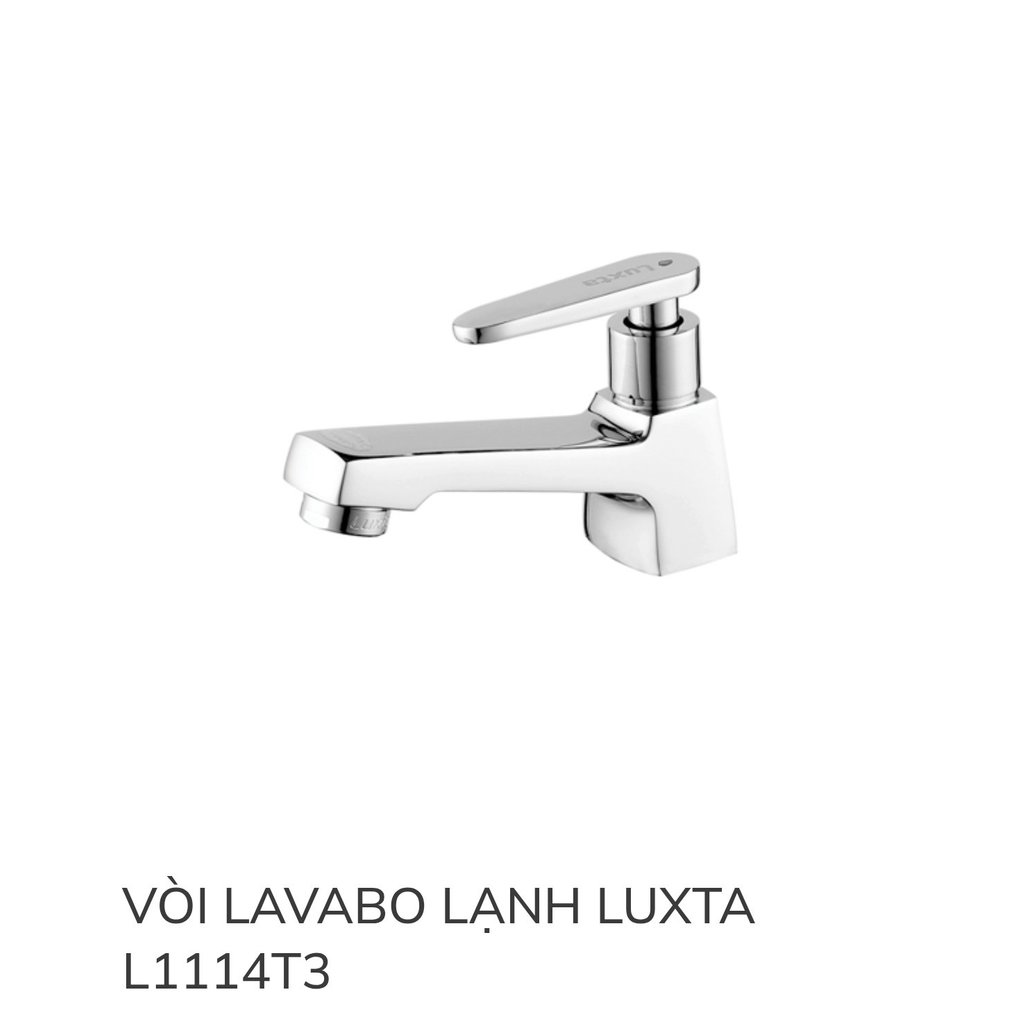 Vòi lavabo lạnh Luxta L1114T3