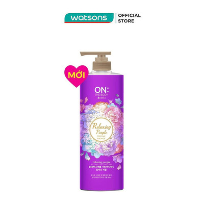 Sữa Tắm On The Body Perfume Body Wash Relaxing Purple 1kg