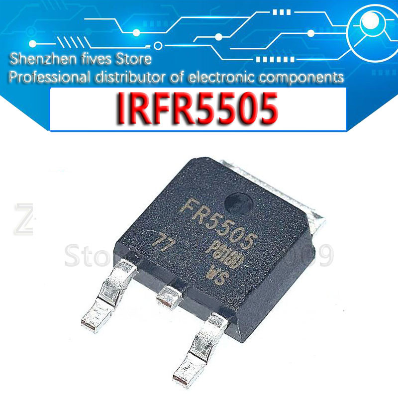 10 Cái / lốc FR5505 IRFR5505 Mới TO-252 P Giao Diện -55V -18A