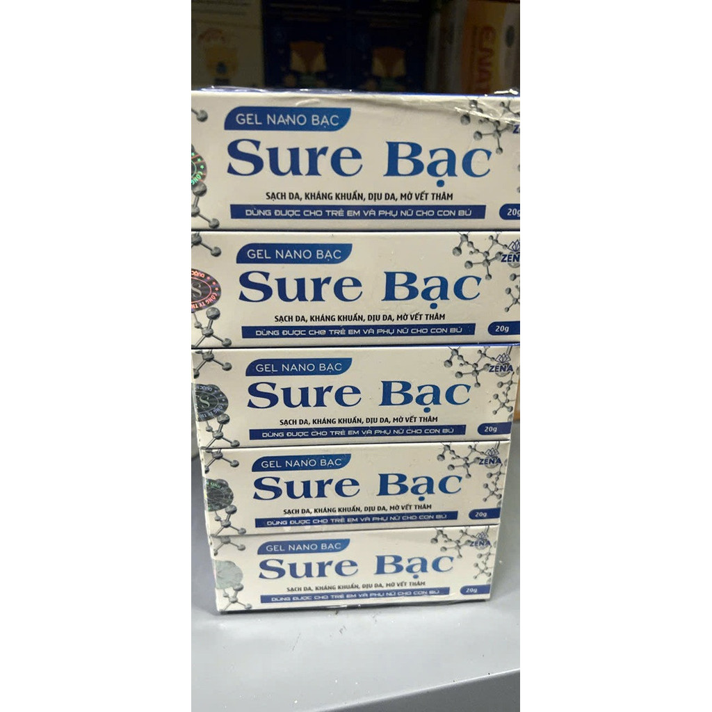 KEM BÔI NGOÀI DA SURE BẠC 20G