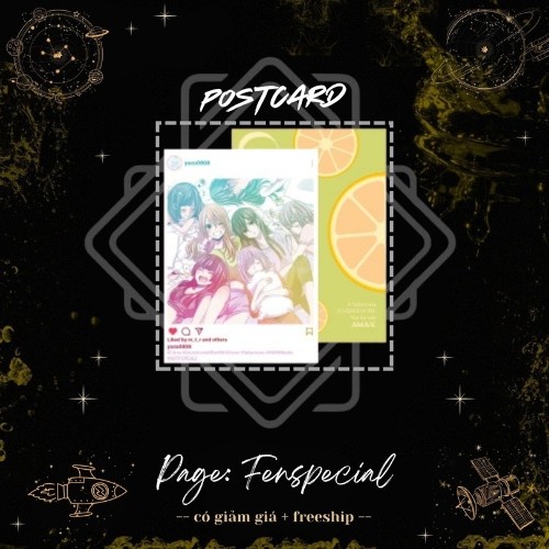 [CHỈ PHỤ KIỆN] Postcard - Citrus - Tập 8 - Bản Đặc Biệt - Đánh Dấu Trang - Fenspecial
