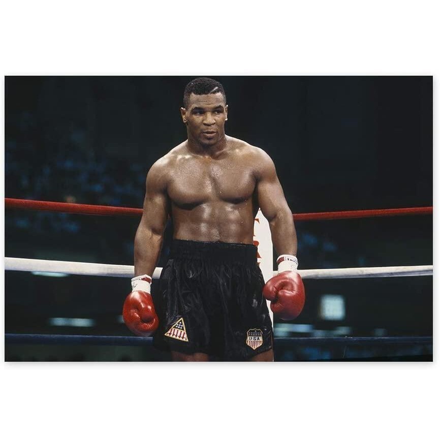 Mike Tyson Ảnh Nhiều Màu Sắc Cho Văn Phòng In Hình Nghệ Thuật Mike Tyson Poster In Nghệ Thuật Boxer 