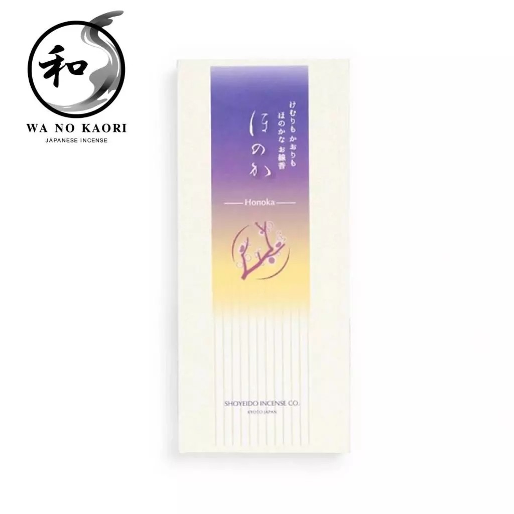 Shoyeido Low-Smoke Incense Honoka (Silhouette) [Direct from Japan]