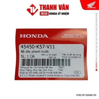 Dây Phanh HONDA Wave Blade (45450K57V11)