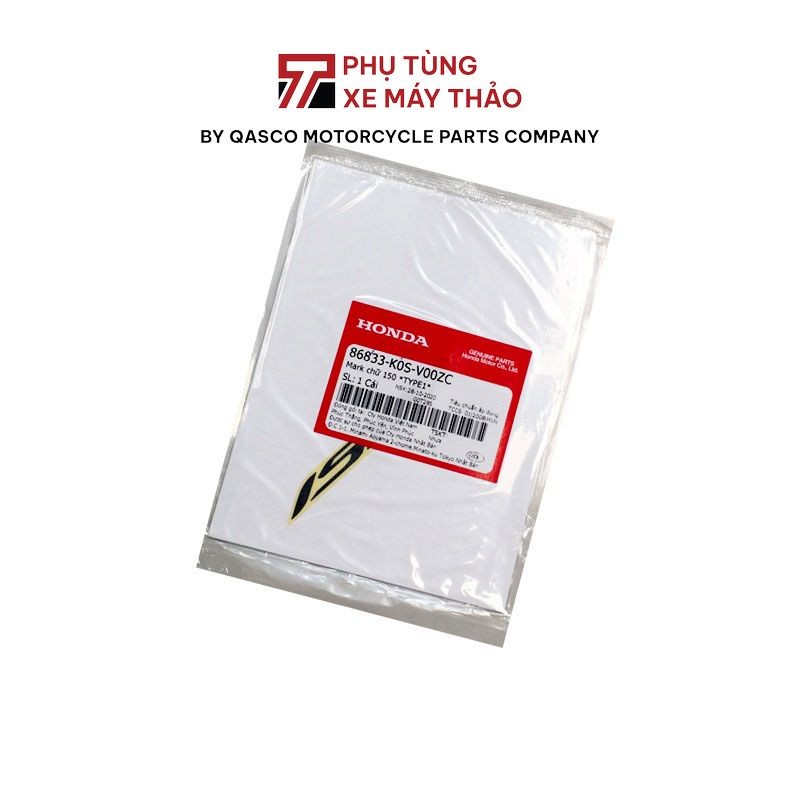 Mark tem chữ 150i, tem chữ 150i SH (2020-2022) | 86833-K0S-V00ZC_1486