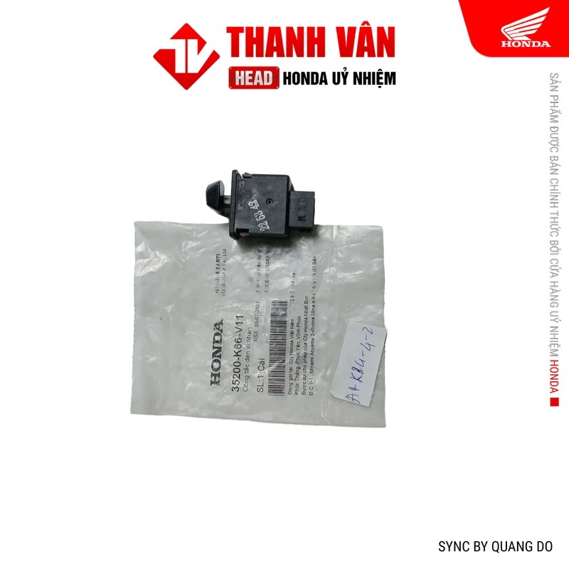 Nút Công Tắc Đèn Xi Nhan HONDA Air Blade 125 2015-2019 (35200K66V11)