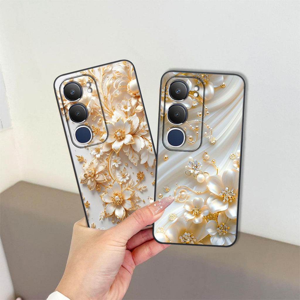 Ốp lưng Vivo Y19s / Y19s Pro in hình hoa xinh LUNA CASE