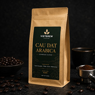 Arabica Cầu Đất Espresso Blend 250g